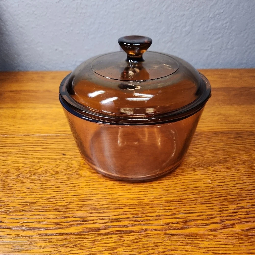 Corning Visions Amber 1 Liter Saucepan
